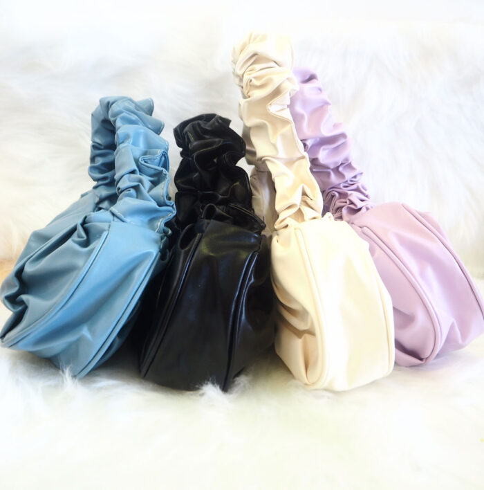 Pleated Cloud Bag Fashion Large Capacity Handbag For Women ( 10# ) - Image 2