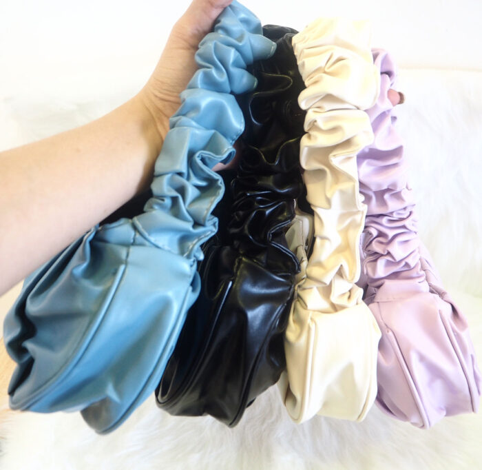 Pleated Cloud Bag Fashion Large Capacity Handbag For Women ( 10# ) - Image 3