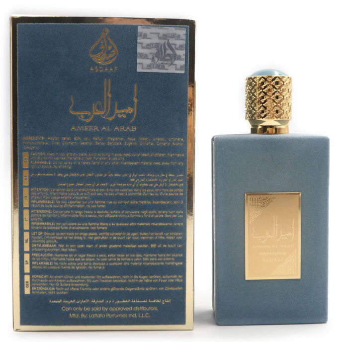 Imperium Asdaaf Ameer Al Arab {Price Of Arabia} EDP For men 100ml By Lattafa - Image 4