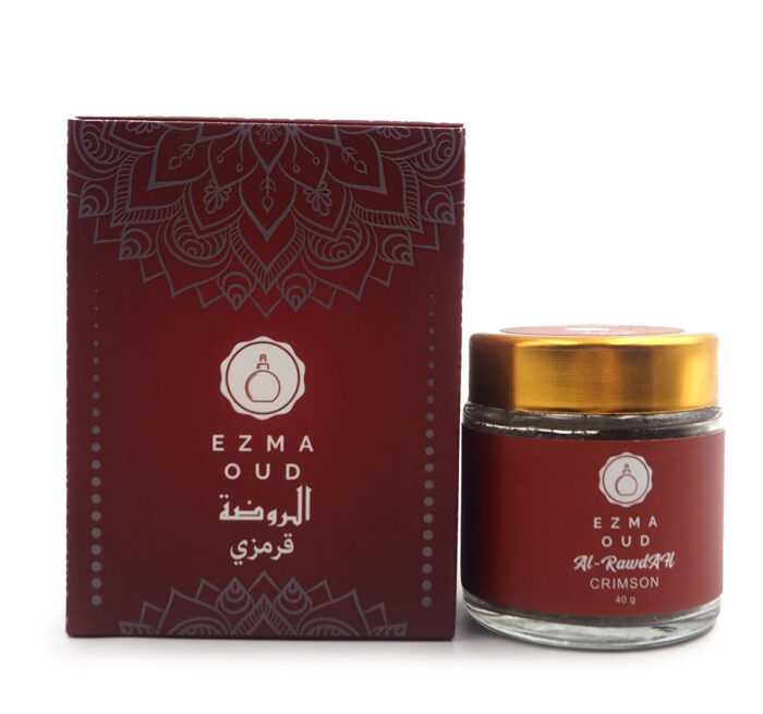 Bakhoor EZMA OUD CRIMSON 40G By AL Rawdah , Arabian Bakhour - Image 2