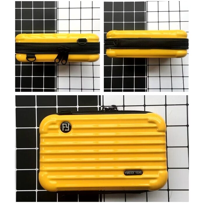 Trendy Mini Small Bag For Ladies , Unique Girl's Mini Luggage Box Bag ( 2-704-1 ) - Image 9