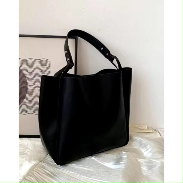 New Women Classy Fashion High Capacity  Premium PU Leather Shoulder Tote Bag For Women ( 8# A ) - Image 6
