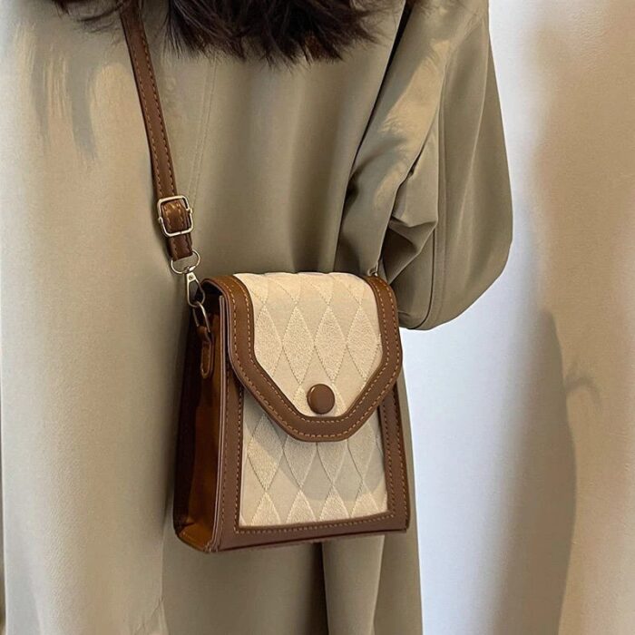 Crossbody Mobile Phone Bag, Fashion Leather Small Messenger shoulder Bag For Girls And Women ( 9# ) - Image 14