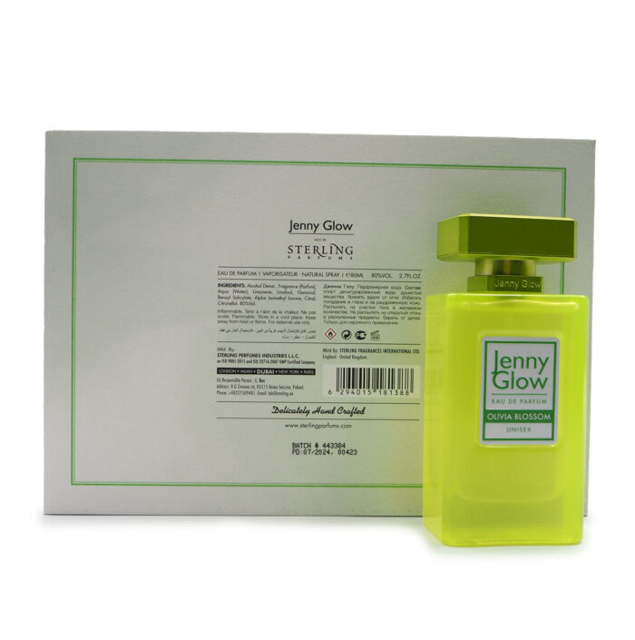 JENNY GLOW OLIVIA BLOSSOM PERFUME UNISEX 80ML EDP - Image 4