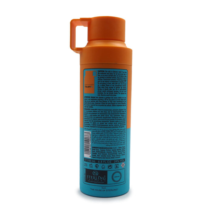ODYSSEY MANDARIN SKY LIMITED EDITION  PERFUME BODY SPRAY FOR MEN BY ARMAF 200ML - Image 3
