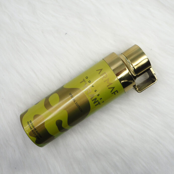 ODYSSEY TYRANT SPECIAL EDITION  PERFUME BODY SPRAY FOR MEN BY ARMAF 200ML - Image 2