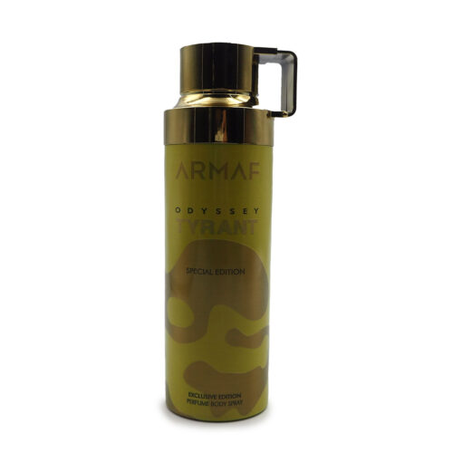 ODYSSEY TYRANT SPECIAL EDITION  PERFUME BODY SPRAY FOR MEN BY ARMAF 200ML