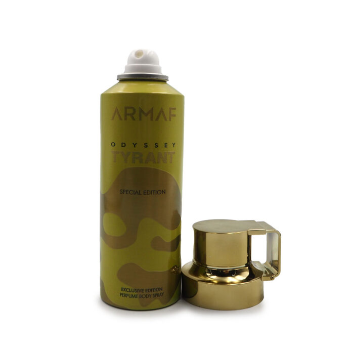 ODYSSEY TYRANT SPECIAL EDITION  PERFUME BODY SPRAY FOR MEN BY ARMAF 200ML - Image 5