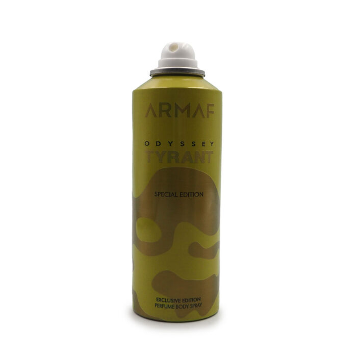 ODYSSEY TYRANT SPECIAL EDITION  PERFUME BODY SPRAY FOR MEN BY ARMAF 200ML - Image 6