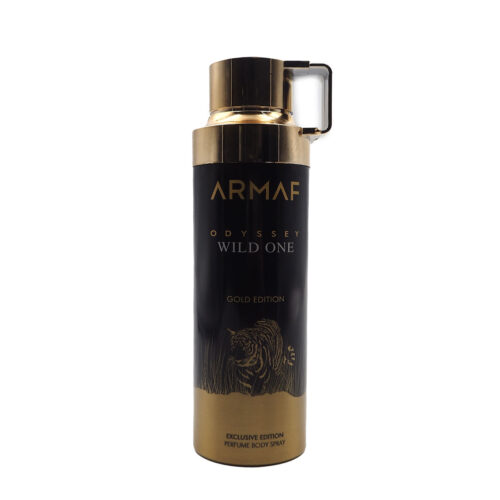 ODYSSEY WILD ONE GOLD EDITION  PERFUME BODY SPRAY FOR MEN BY ARMAF 200ML