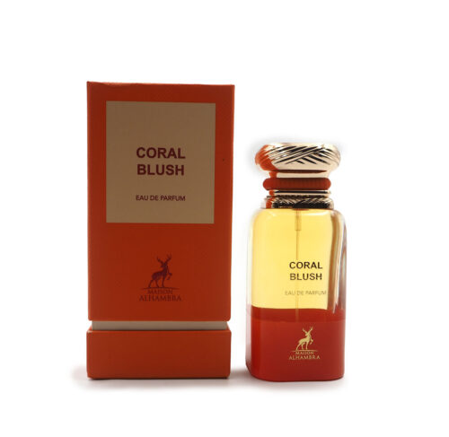 CORAL BLUSH EAU DE PARFUM FOR UNISEX BY MAISON ALHAMBRA 80ML
