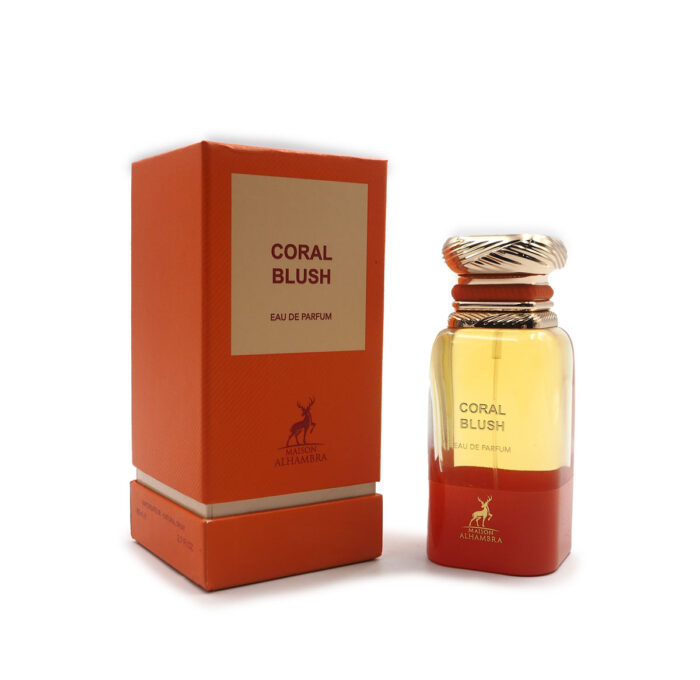 CORAL BLUSH EAU DE PARFUM FOR UNISEX BY MAISON ALHAMBRA 80ML - Image 6
