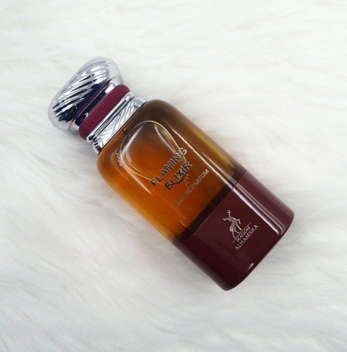FLAMING ELIXIR EAU DE PARFUM FOR MEN BY MAISON ALHAMBRA 80ML - Image 2