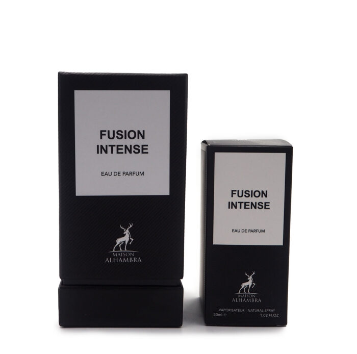 FUSION INTENSE EAU DE PARFUM FOR MEN BY MAISON ALHAMBRA 80ML - Image 6