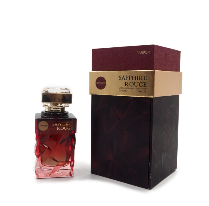 SAPPHIRE ROUGE EAU DE PARFUM 100ML BY LE BONHEUR PERFUMES - Image 3