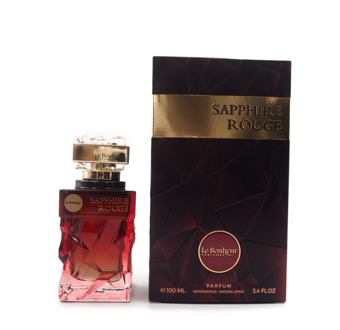 SAPPHIRE ROUGE EAU DE PARFUM 100ML BY LE BONHEUR PERFUMES