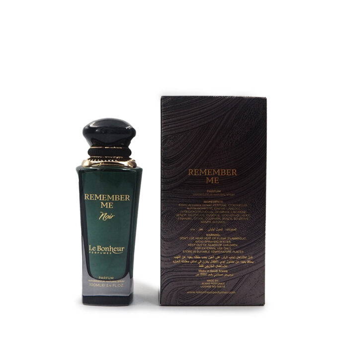 REMEMBER ME noir EAU DE PARFUM BY LA BONHEUR PERFUMES - Image 5