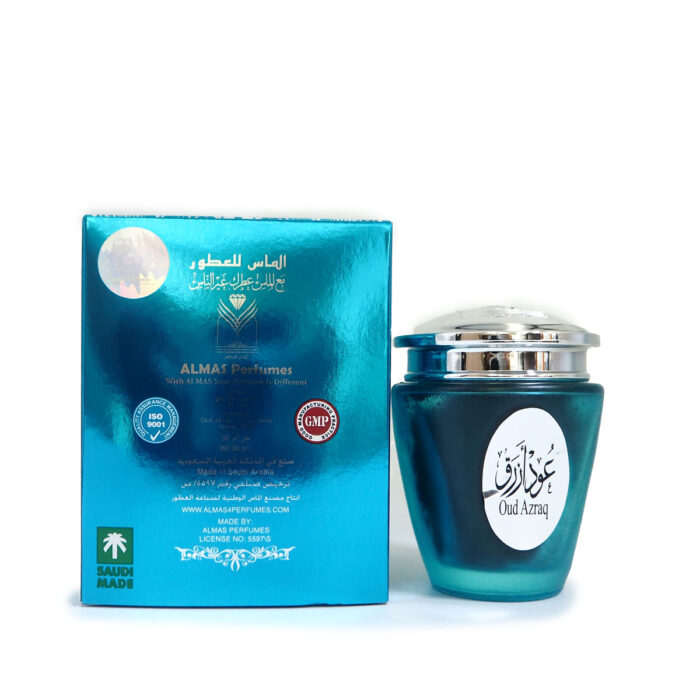 BAKHOUR/BAKHOOR OUD AZRAQ 30G BY ALMAS PERFUMES - Image 5