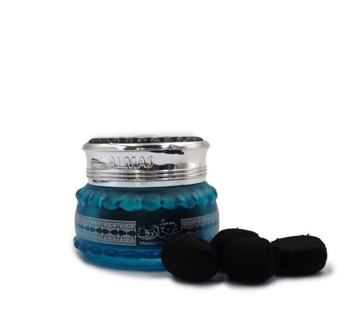BAKHOUR/BAKHOOR MAMOUL OUD AZRAQ  60G BY ALMAS PERFUMES - Image 6