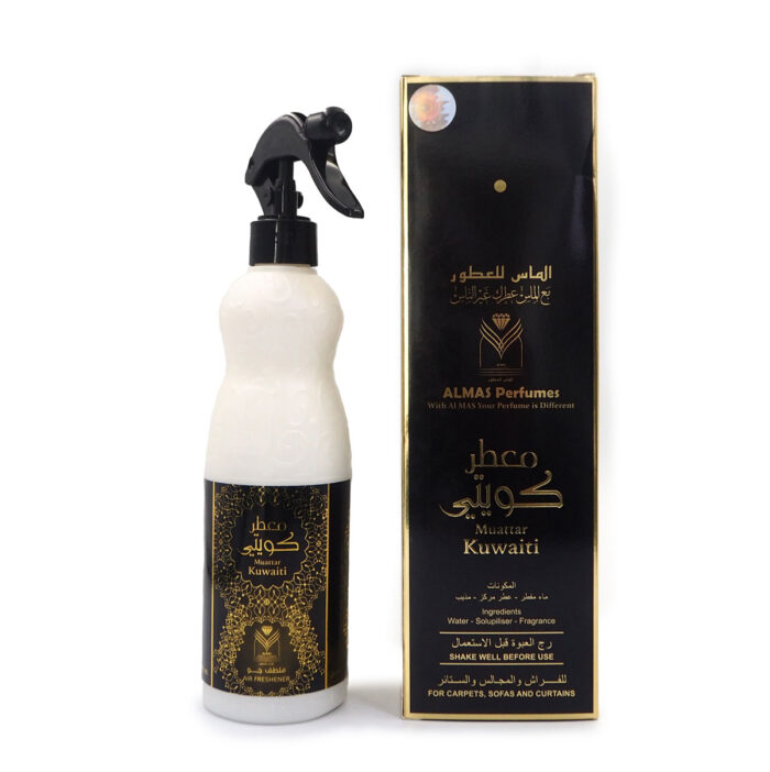 MUATTAR KUWAITI AIR FRESHENER 480ML BY ALMAS PERFUMES {FOR CARPETS, SOFAS AND CURTAINS} - Image 3