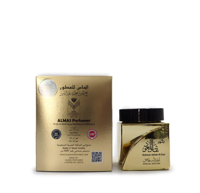 BAKHOUR/BAKHOOR ASHEK AL.OUD SPECIAL EDITION 30G BY ALMAS PERFUMES - Image 3