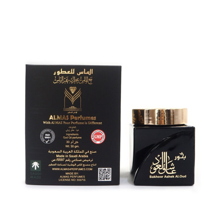 BAKHOUR/BAKHOOR  ASHEK AL.OUD  30G BY ALMAS PERFUMES - Image 6