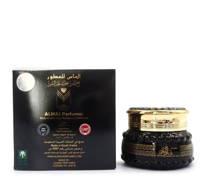BAKHOUR/BAKHOOR MAMOUL ASHEK AL.OUD  60G BY ALMAS PERFUMES - Image 2