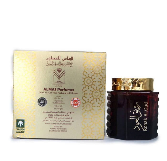 BAKHOUR/BAKHOOR RONAK AL.OUD 40G BY ALMAS PERFUMES - Image 4