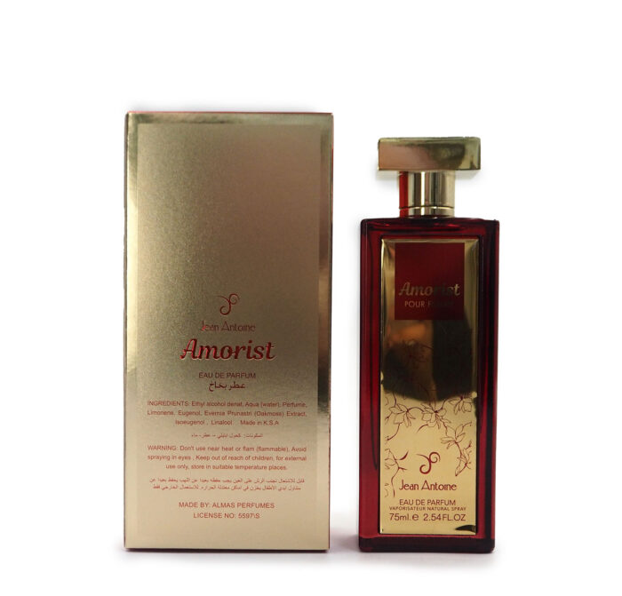 AMORIST POUR FEMME 100ML EAU DE PARFUM  BY JEAN ANTOINE - Image 8