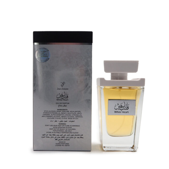 WHITE HEART 100ML EAU DE PARFUM BY JEAN ANTOINE - Image 4