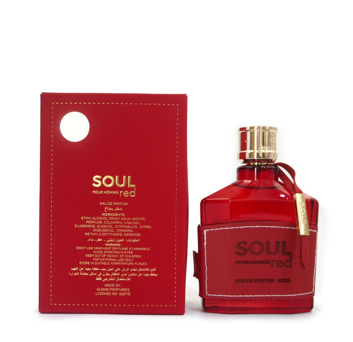 SOUL RED POUR HOMME 100ML EAU DE PARFUM  BYJEAN ANTOINE - Image 5