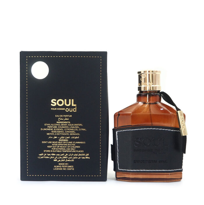 SOUL OUD POUR HOMME 100ML EAU DE PARFUM  BY JEAN ANTOINE - Image 5