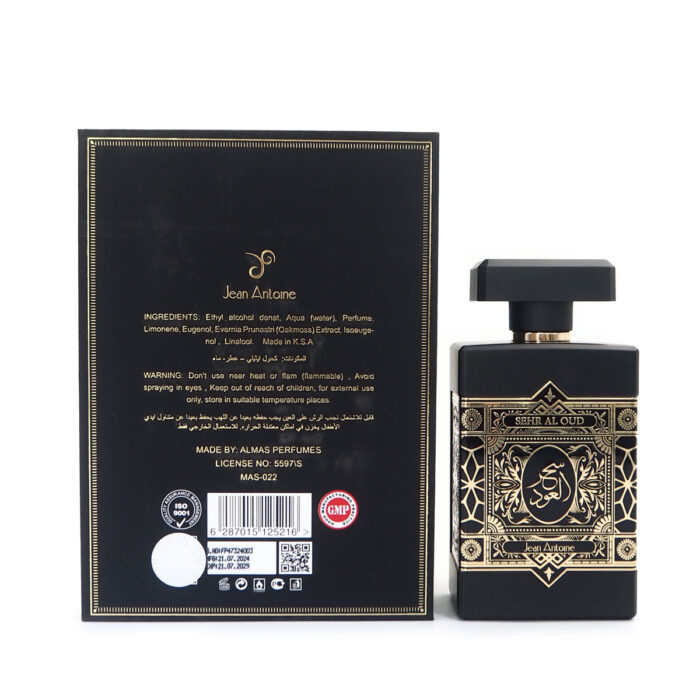SEHR AL OUD 100ML EAU DE PARFUM BY JEAN ANTOINE - Image 5