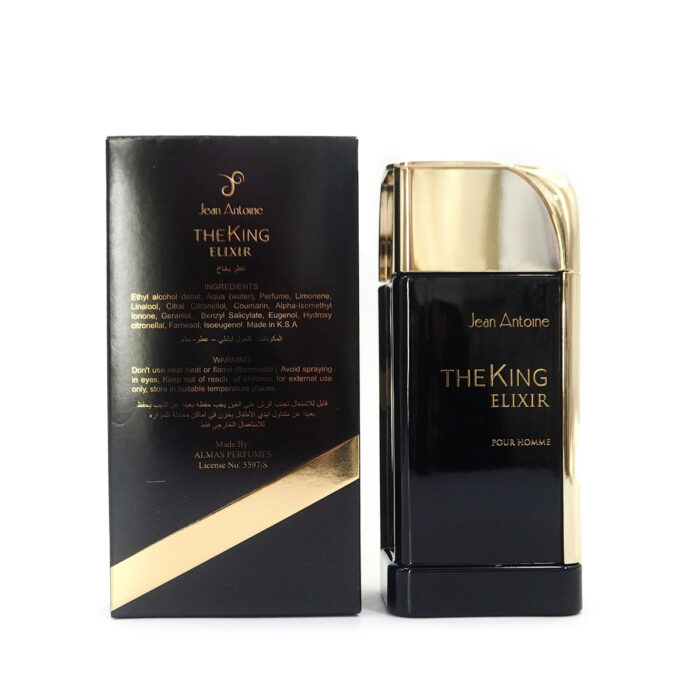 THE KING ELIXIR POUR HOMME 100ML EAU DE PARFUM  BY JEAN ANTOINE - Image 5