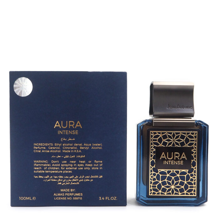 AURA INTENSE 100ML EAU DE PARFUM  BY JEAN ANTOINE - Image 4