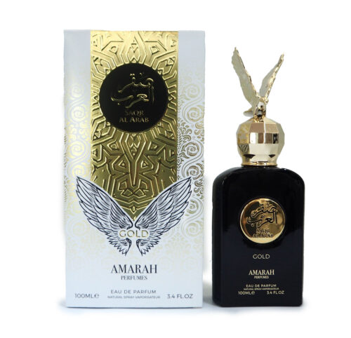 SAQR AL ARAB GOLD EAU DE PARFUM 100ML , BY AMARAH PERFUMES