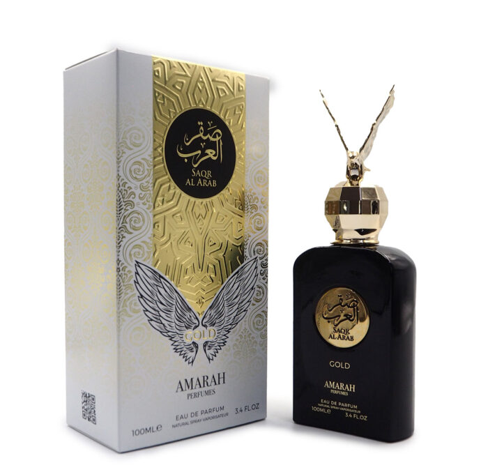 SAQR AL ARAB GOLD EAU DE PARFUM 100ML , BY AMARAH PERFUMES - Image 4