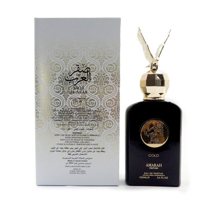 SAQR AL ARAB GOLD EAU DE PARFUM 100ML , BY AMARAH PERFUMES - Image 5