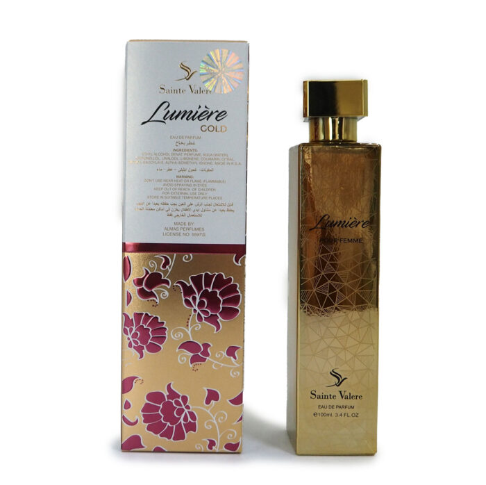 LUMIERE GOLD EAU DE PARFUM 100ML  BY SAINTE VALERE - Image 4