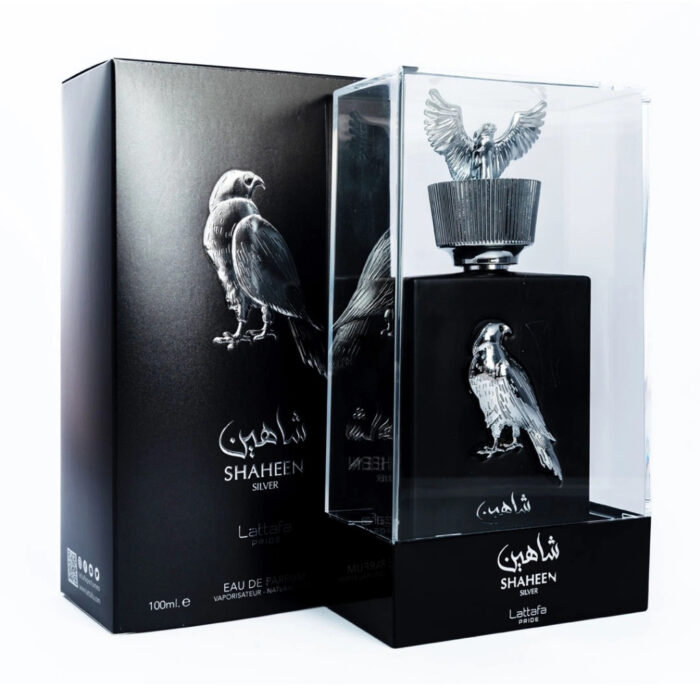 SHAHEEN SILVER 100ML BY LATTAFA PRIDE NATURAL SPRAY EAU DE PARFUM - Image 6
