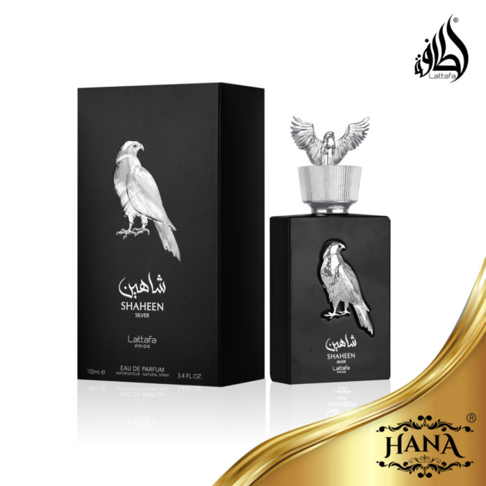 SHAHEEN SILVER 100ML BY LATTAFA PRIDE NATURAL SPRAY EAU DE PARFUM - Image 9