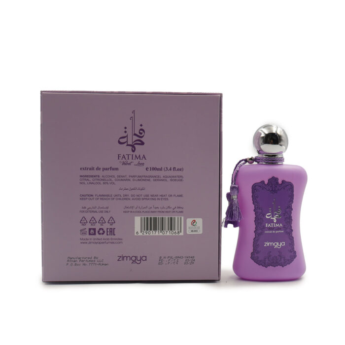 FATIMA VELVET LOVE EXTRAIT DE PARFUM 100ML BY ZIMAYA - Image 8
