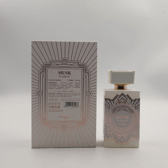 MUSK IS GREAT EXTRAIT DE PARFUM 100ML BY ZIMAYA - Image 4