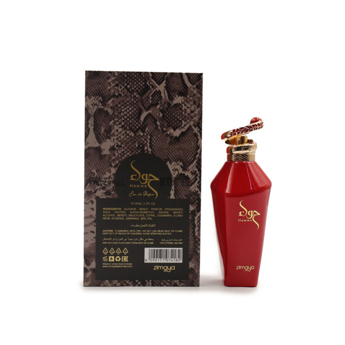 HAWWA RED EAU DE PARFUM 100ML BY ZIMAYA - Image 6