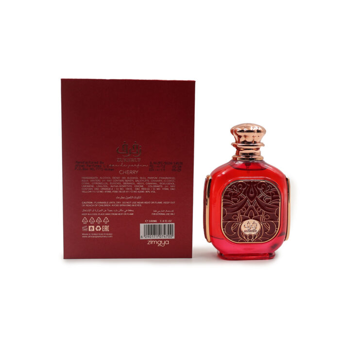 ZUKHRUF CHERRY EAU DE PARFUM 100ML BY ZIMAYA - Image 4