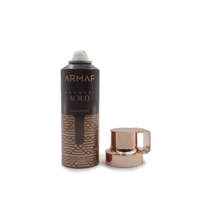 ODYSSEY AOUD , AOUD EXCLUSIVE EDITION 200ML PERFUME BODY SPRAY BY ARMAF - Image 4