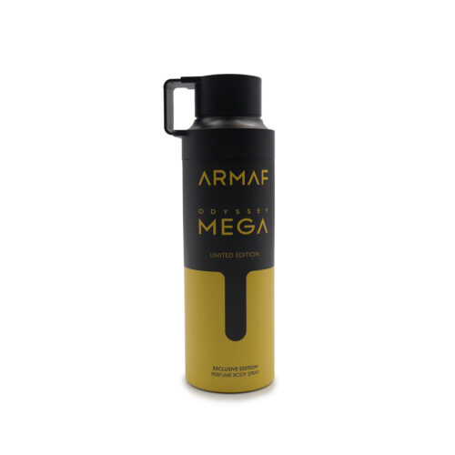 ODYSSEY MEGA LIMITED EDITION 200ML PERFUME BODY SPRAY EXCLUSIVE EDITION BY ARMAF
