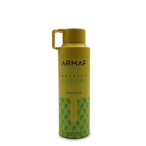 ODYSSEY LIMONI FRESH EDITION 200ML PERFUME BODY SPRAY EXCLUSIVE EDITION BY ARMAF