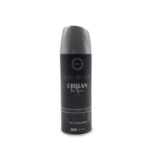 CLUB DE NUIT URBAN MAN ELIXIR 200ML PERFUME BODY SPRAY BY ARMAF