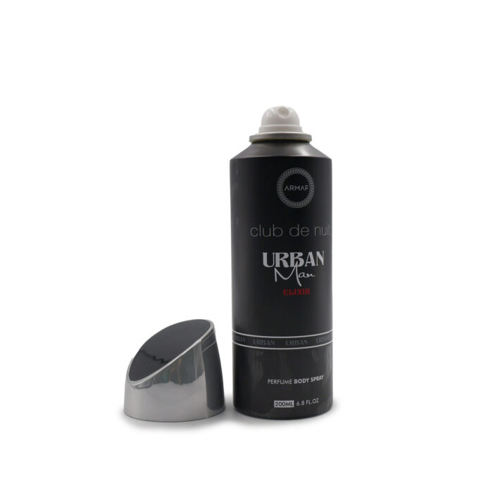 CLUB DE NUIT URBAN MAN ELIXIR 200ML PERFUME BODY SPRAY BY ARMAF - Image 4